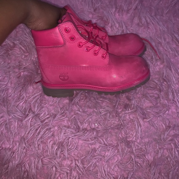Pink Timberlands💖 - Picture 3 of 5
